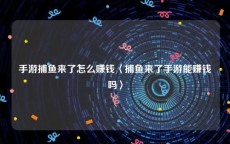 手游捕鱼来了怎么赚钱〈捕鱼来了手游能赚钱吗〉