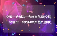 空调一会制冷一会吹自然风(空调一会制冷一会吹自然风怎么回事)