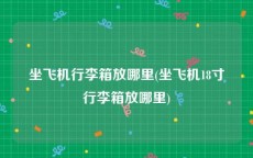 坐飞机行李箱放哪里(坐飞机18寸行李箱放哪里)