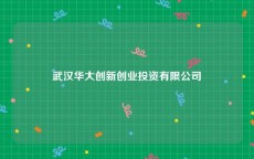 武汉华大创新创业投资有限公司