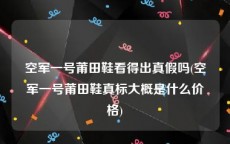 空军一号莆田鞋看得出真假吗(空军一号莆田鞋真标大概是什么价格)