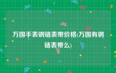 万国手表钢链表带价格(万国有钢链表带么)
