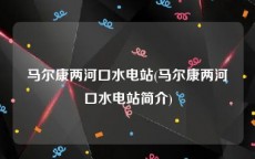 马尔康两河口水电站(马尔康两河口水电站简介)