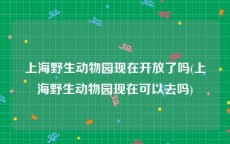上海野生动物园现在开放了吗(上海野生动物园现在可以去吗)