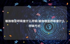 瑜伽维密呼吸是什么呼吸(瑜伽维密呼吸是什么呼吸方式)