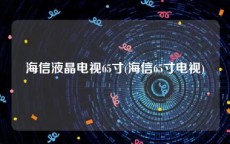 海信液晶电视65寸(海信65寸电视)