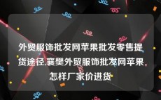 外贸服饰批发网苹果批发零售提货途径,襄樊外贸服饰批发网苹果怎样厂家价进货