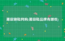 莆田潮鞋网购(莆田鞋品牌有哪些)