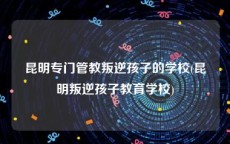 昆明专门管教叛逆孩子的学校(昆明叛逆孩子教育学校)