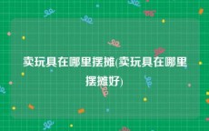 卖玩具在哪里摆摊(卖玩具在哪里摆摊好)