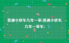 普通小轿车几年一审(普通小轿车几年一审车)