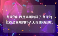 冬天的江西是温暖的样子(冬天的江西是温暖的样子,无论漂泊在哪)