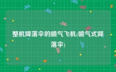 整机降落伞的喷气飞机(喷气式降落伞)