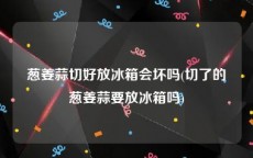 葱姜蒜切好放冰箱会坏吗(切了的葱姜蒜要放冰箱吗)