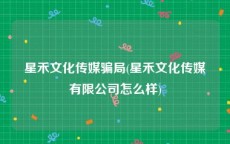 星禾文化传媒骗局(星禾文化传媒有限公司怎么样)