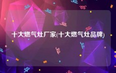 十大燃气灶厂家(十大燃气灶品牌)