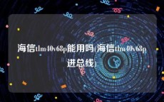 海信tlm40v68p能用吗(海信tlm40v68p进总线)