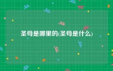 圣母是哪里的(圣母是什么)