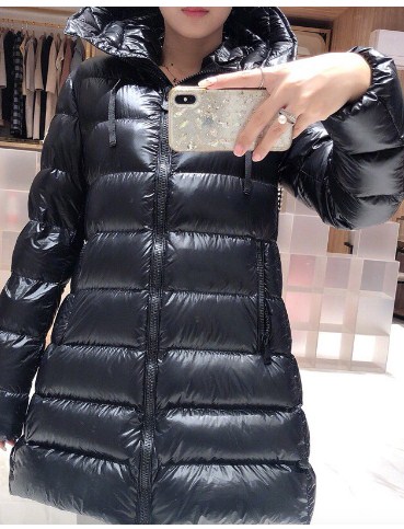 蒙口suyen宽松中长款羽绒服，穿出明星范，值得拥有