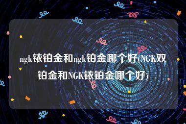 ngk铱铂金和ngk铂金哪个好(NGK双铂金和NGK铱铂金哪个好)